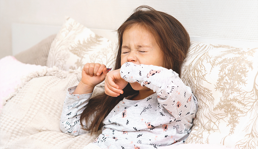 Dítě trápí štěkavý kašel